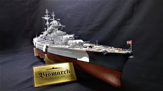 Amati 1200 Scale Bismarck Part 25 [upl. by Nahtad691]