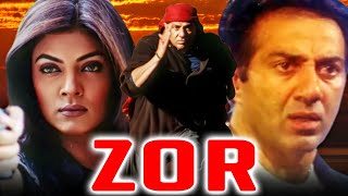 Zor 1998  Superhit Bollywood Action Movie  Sunny Deol Sushmita Sen Milind Gunaji  ज़ोर [upl. by Mclaurin]