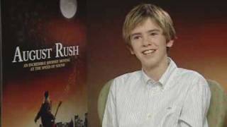 Freddie Highmore talks August Rush  Empire Magazine [upl. by Faulkner]