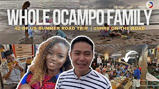 Whole Ocampo Family of 42 Summer Road Trip  10 hours on the road [upl. by Hallvard]