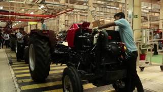 Mahindra Tractors Manufacturing Plant in Zahirabad [upl. by Julina717]