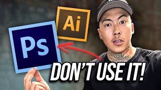 Dont Use Adobe Phototshop or Illustrator Designers Are Going To Hate This [upl. by Yemerej]