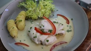 Lemon Sole with Butter veloute  how to make butter sauce [upl. by Valeta407]