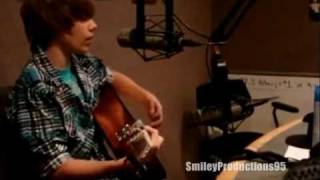 Justin Bieber One Time  Live acoustic version [upl. by Dwayne841]