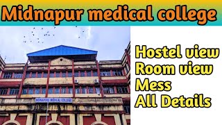 Midnapur medical college Hostel tour  MBBS HOSTEL [upl. by Filipe]