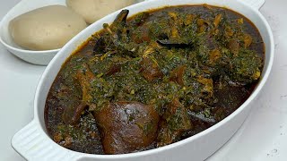 How to cook Afang soup like a pro  Calabar style Afang soup I guarantee perfect result every time [upl. by Marybeth939]