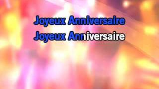 Karaoke Joyeux Anniversaire [upl. by Yliak656]