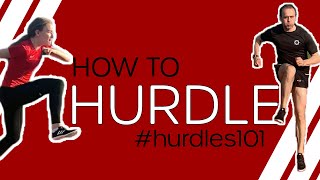 HOW TO HURDLE in 30 SECONDS Learn the basic hurdling techniques [upl. by Bullivant]