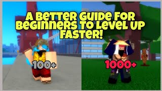 A Better Guide For Beginners To Level Up Faster  Project XL [upl. by Elicec57]