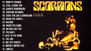 Scorpions Gold Greatest Hits Album  Best of Scorpions  Scorpions Playlist 2023 [upl. by Lenz]