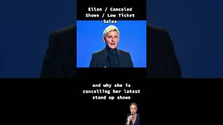 Ellen  Canceled Shows  Low Ticket Sales ellen blinditem [upl. by Anitsrihc]