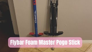 Flybar Foam Master Pogo Stick Review  Fun Quality Pogostick By The Original Pogo Stick Company [upl. by Ainnet]