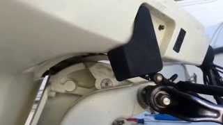 How to temporarily fix an Evinrude ETec power trim problem [upl. by Buskirk]