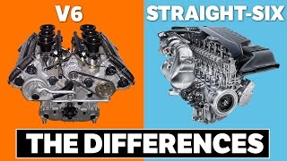 The Differences Between V6 and StraightSix Engines [upl. by Hedwiga]