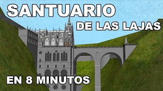 SANTUARIO de Las Lajas  en 8 MINUTOS [upl. by Mitman928]