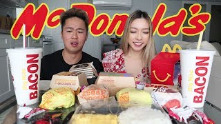 Eating Hawaiian McDonalds  MUKBANG [upl. by Subocaj]