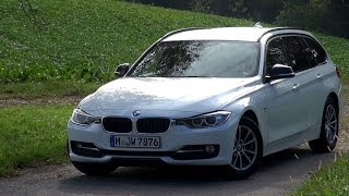 2014 BMW 320d F31 Touring 184 HP Test Drive [upl. by Miun316]