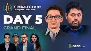 Chessable Masters  Nakamura vs Caruana  FINAL Which American Champion Will Take the Crown [upl. by Allegra]