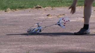 Kyosho Hyperfly flies again [upl. by Eatnoid]