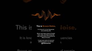 🟤 This is Brown Noise Original [upl. by Lock]