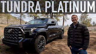 2022 Toyota Tundra Platinum Review [upl. by Strenta]