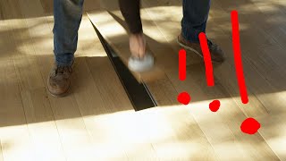 These REAL Hardwood Floors have a Ridiculously Cool Trick [upl. by Vokay]