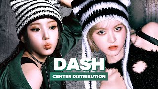 NMIXX  DASH  Center Distribution [upl. by Enovaj]