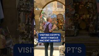 Visiting Egypts Most Famous Ancient Market  Rick Steves Egypt Yesterday and Today egypt shorts [upl. by Eirrab]