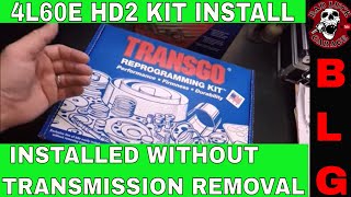 TRANSGO 4L60E HD2 SHIFT KIT INSTALLATION [upl. by Laumas]