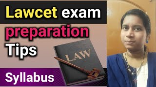 Lawcet exam preparation Tips  syllabus [upl. by Inej]