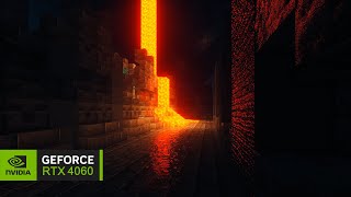 Testing different Minecraft shaders on RTX 4060 [upl. by Ardiedak]