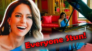 Kate Middleton ‘stole the show’ with surprise Eurovision piano performance [upl. by Zirtaeb]