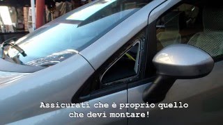 Come sostituire un vetro autoHow to replace a glass in 5 minutes [upl. by Idnem159]