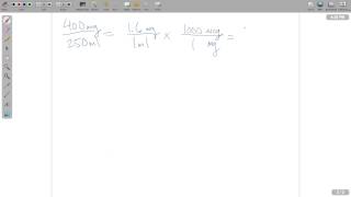 Dopamine Drip Calculation [upl. by Polish]