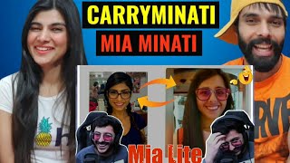 Carryminati  Mia Minati Max Pro Lite🤣🤣🤣Carry Memes Review Part 1  Carryminati Reaction Video [upl. by Atnoid]