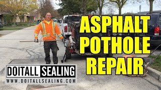 Asphalt Pothole Repair [upl. by Elvis590]