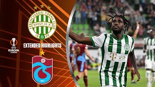 Ferencvárosi vs Trabzonspor Extended Highlights  UEL Group Stage MD 1  CBS Sports Golazo [upl. by Eyks]