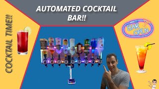 Homemade Automated Cocktail Bar using Arduino [upl. by Aivataj]