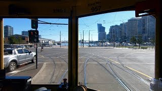 Tram Driver’s Eye View  Ride Melbourne’s City Circle with a Heritage W Class Tram Australia [upl. by Elleuqram850]