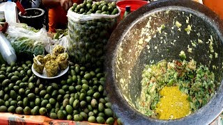 Jolpai vortaOlive Pickle olive amp Tamarind Yummy vorta recipe  Street Food [upl. by Danette207]