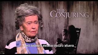 quotEl Conjuroquot Entrevista a Lorraine Warren Oficial Warner Bros Pictures HD  Subtitulado [upl. by Amick]