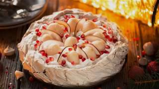 Come fare la pavlova ricetta natalizia con crema chantilly [upl. by Ryann]