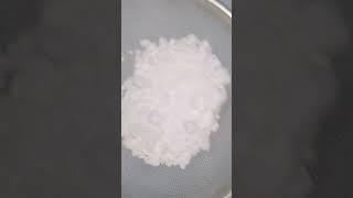 ASMR sifting baking soda pebble asmr fypシ゚viral [upl. by Yelich]