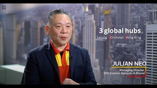 Fusionex Interview with DHL Express Managing Director Julian Neo [upl. by Assital407]