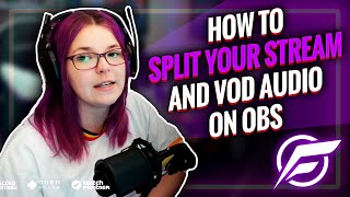 How to split your Stream and VOD audio on OBS [upl. by Shannon]