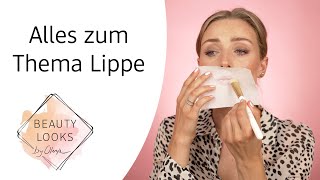 Lippe richtig schminken – Anleitung mit Olesja [upl. by Ekim320]