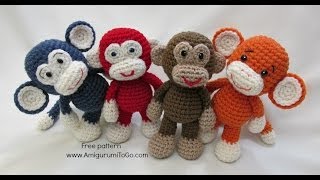 Crochet Along Bigfoot Monkey 2014 [upl. by Aelyak]