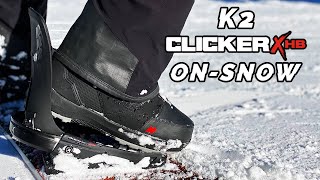 K2 Clicker X StepIn Binding  ONSNOW TEST [upl. by Yr]