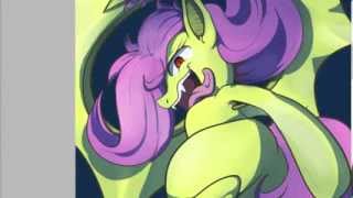 Flutterbat  Pony speedpaint [upl. by Ricki]