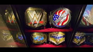 WWE Replica Belt Display Case Using Ikea Milsbo [upl. by Salter]